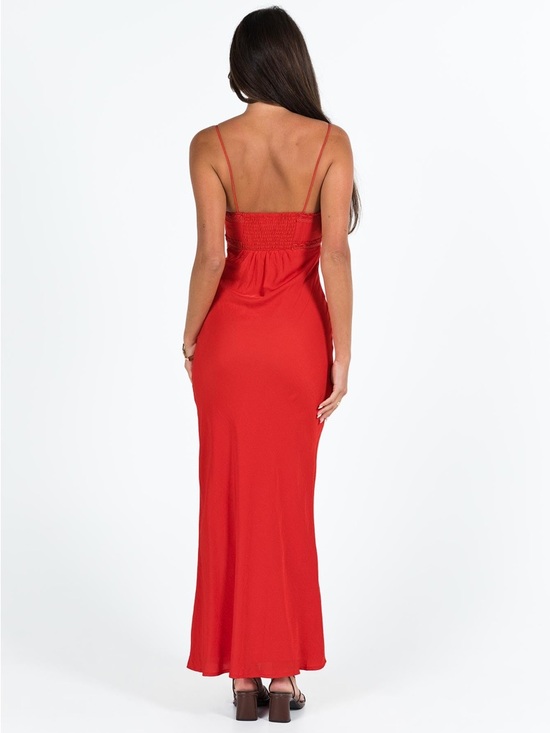 Princess Polly • NWT Emily Maxi Dress Red PTP 13”-18” - Picture 3 of 6